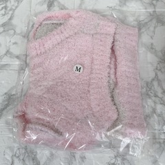 犬服　ふわふわ　M ピンク　花　ドッグウェア　部屋着　もこもこ　可愛い　8の画像