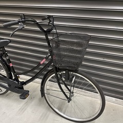 26インチ　自転車　ブラックの画像