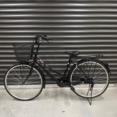 26インチ　自転車　ブラックの画像