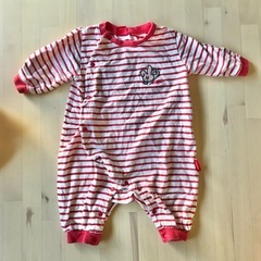 ベビー服　小物　5点　セット　2wayオール　ロンパース　肌着　帽子　女の子の画像