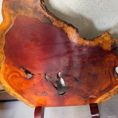 一枚板のついたての画像