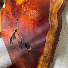 一枚板のついたての画像