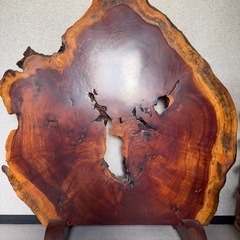 一枚板のついたての画像