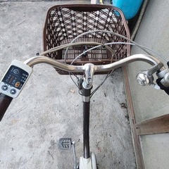 電動アシスト自転車PanasonicViVi26型3段ギアバッテリー8.9Ahの画像