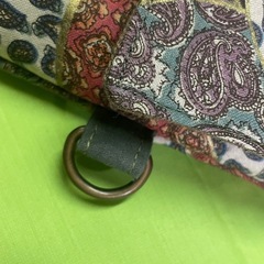 ハンドメイド お薬手帳ポーチ 通帳ポーチの画像