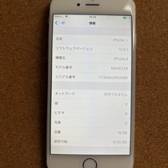 iPhone6 16GB  電池膨らみ品の画像