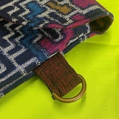 ハンドメイド 着物リメイク ポーチの画像