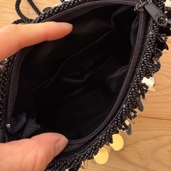 スパンコールショルダーバッグの画像