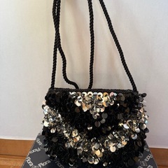 スパンコールショルダーバッグの画像