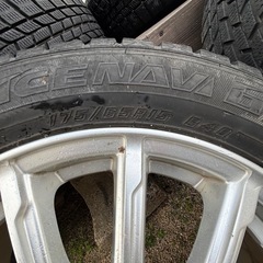 決まりました　
スタッドレスタイヤとアルミホイール　フィットで使用の画像