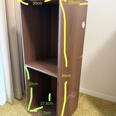 差し上げます！カラーボックスの画像