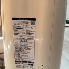 SHARP 加湿空気清浄機　KC-D70-Wの画像