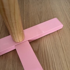 キッズ　ポールハンガー　ピンク　ハートの画像