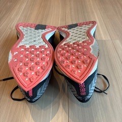 Nike ペガサスターボ2 ランニングシューズ ブラック/グレー/ピンク27㎝の画像