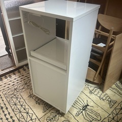 レンジ台　ホワイトの画像