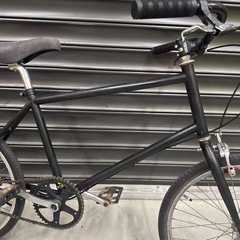 ミニベロ　マットブラック　無印の画像