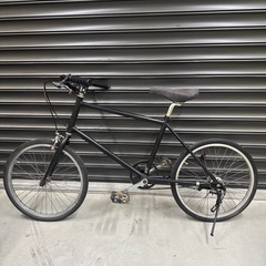 ミニベロ　マットブラック　無印の画像