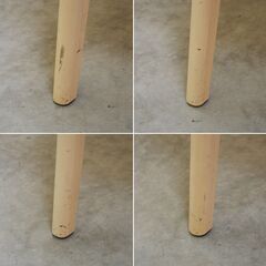 ≪zyt2658ジ限≫ IKEAの丸テーブル LISABO/リーサボー　　　ダイニングテーブル/4人用/ラウンドテーブル/会議テーブル/604.164.97/おしゃれ/中古家具/リユースストレージ仙台 071219-14の画像