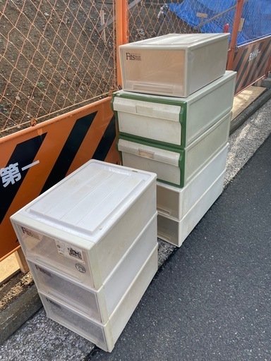 無料衣装ケース (5511 リサイクル) 横浜の収納家具《収納ケース》の