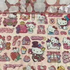 ラブブ♡キティ2枚組シール、セット売り、早い者勝ち！の画像