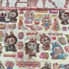 ラブブ♡キティ2枚組シール、セット売り、早い者勝ち！の画像