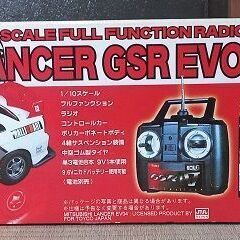 ラジコンカー　1/10スケール　三菱ランサー エボリューション４の画像