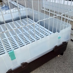 うさぎ　ゲージ　トイレ　セットの画像