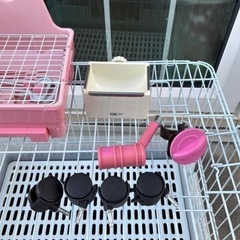 うさぎ　ゲージ　トイレ　セットの画像