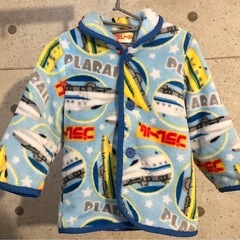 95サイズ　プラレール　スリーパー　上着　羽織りの画像