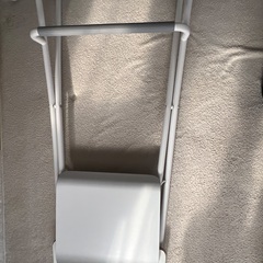 IKEA※ハイチェア※折りたたみ※白の画像