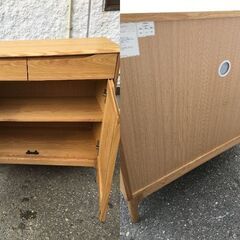 JM20558Y  ヤマダ電機オリジナル キッチンカウンター ・外寸 　幅：約90cm 高さ：約40cm 奥行：約85cm中古品【取りに来られる方限定】の画像