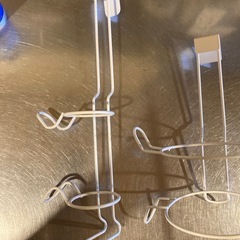 ダイソー　ヘアアイロン　ドライヤースタンドの画像