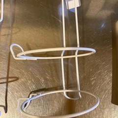 ダイソー　ヘアアイロン　ドライヤースタンドの画像
