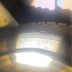 115/80R13ホイール付きタイヤの画像