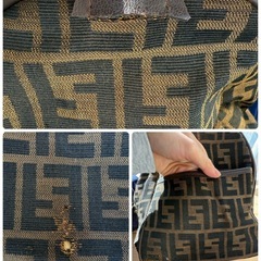 FENDIミニボストンバッグの画像