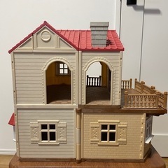 シルバニアファミリー　赤い屋根の大きなお家（家のみ）の画像