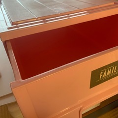天馬ピンク色ファミリーケース引出しタイプ４個セットの画像