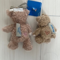 ダッフィー&シェリーメイの小さなぬいぐるみの画像