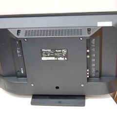 液晶テレビ 24インチ 2019年製 Hisense 24A50 ブラック 動作確認済み 液晶TV 24型 ハイセンス 札幌市 清田区 平岡の画像