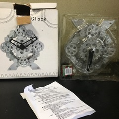 新品未使用 置き時計 インダストリアル クロックの画像