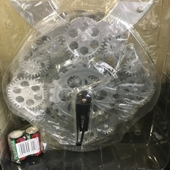 新品未使用 置き時計 インダストリアル クロックの画像