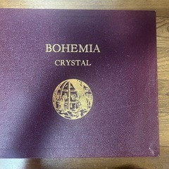 BOHEMIA CRYSTAL カットクリスタルグラス 5個セットの画像