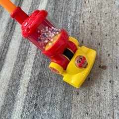 アンパンマン　おもちゃ掃除機の画像