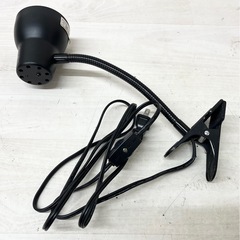 【中古品】クリップライト 朝日電器 SPOT-LCR40 電気スタンド デスクライト 照明器具 生活家電の画像