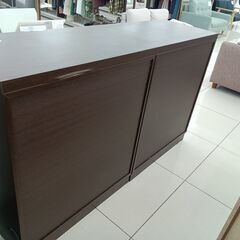 ★リユースのサカイ日立店★HJ8733  チェスト ダークブラウン H88×D43.5×W150 クリーニング済み の画像