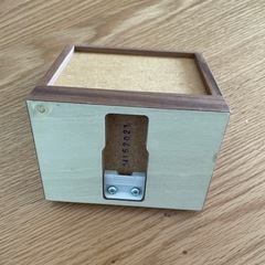 未使用【無印良品】壁に付けられる家具トレー　ウォールナット材突板の画像