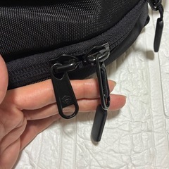 訳あり　ジム リュック20L (シューズ収納付) 撥水 黒　リュック　の画像