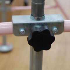 子供用 鉄棒 折りたたみ 高さ調節可能85～130cm ピンク パイプ鉄棒 練習 子ども用 キッズ 札幌市 清田区 平岡の画像