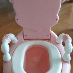 おまる トイトレ トイレ 子供用便座 補助便座 キッズ ベビー かわいい イス おむつ 赤ちゃん 女の子 ピンク 犬 動物 椅子の画像