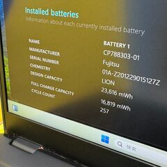 F440　良品 富士通 LIFEBOOK U9310/E Office2024 ノートPC　軽量　の画像